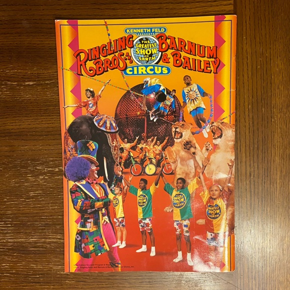 Vintage 1993 Ringling Bros. & Barnum Bailey Shows Catalog From Circus, Circus NV - Picture 11 of 16